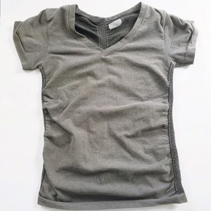 Althleta Ruched Workout Short Sleeve Shirt